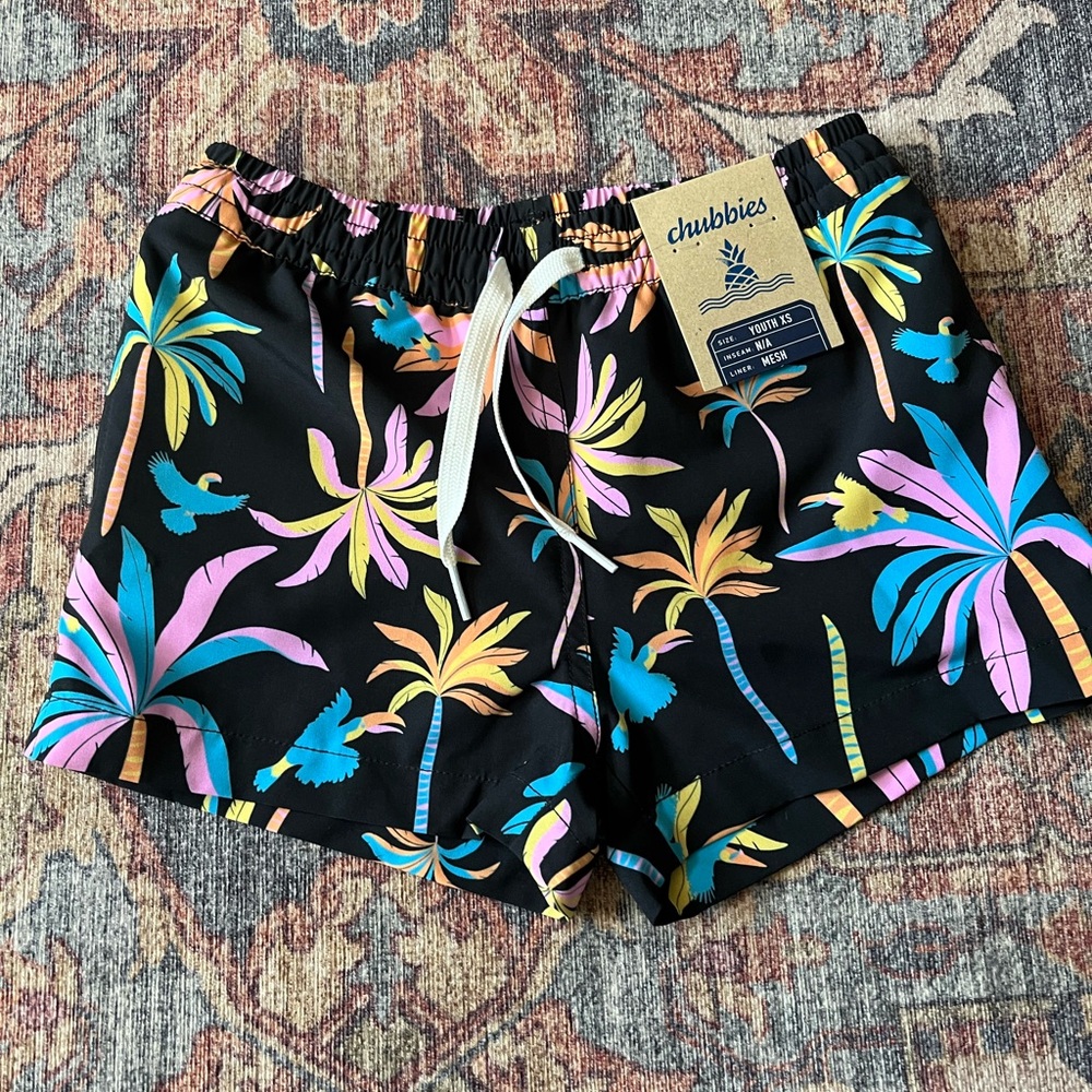 Boys Chubbies Swim Trunks, NWT, Size XS (6-7)